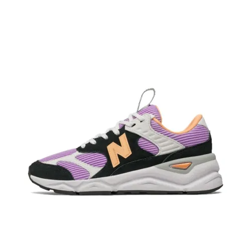 New Balance NB X-90 Casual Shoes Women's Low-Top Black/Purple