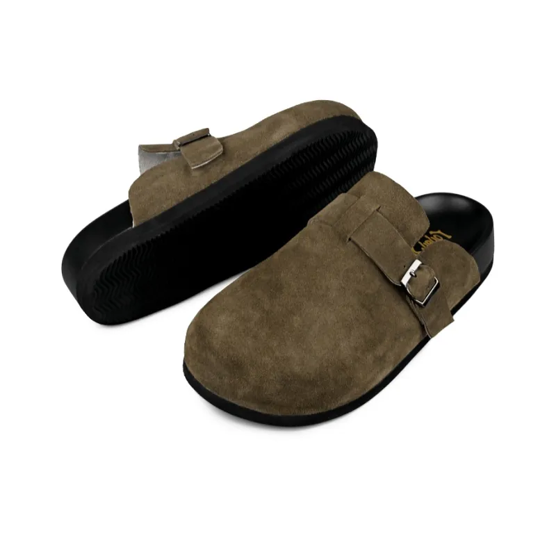 XIE SHE Abrasion Resistant Slip Resistant Wrap toe Slippers Unisex-47