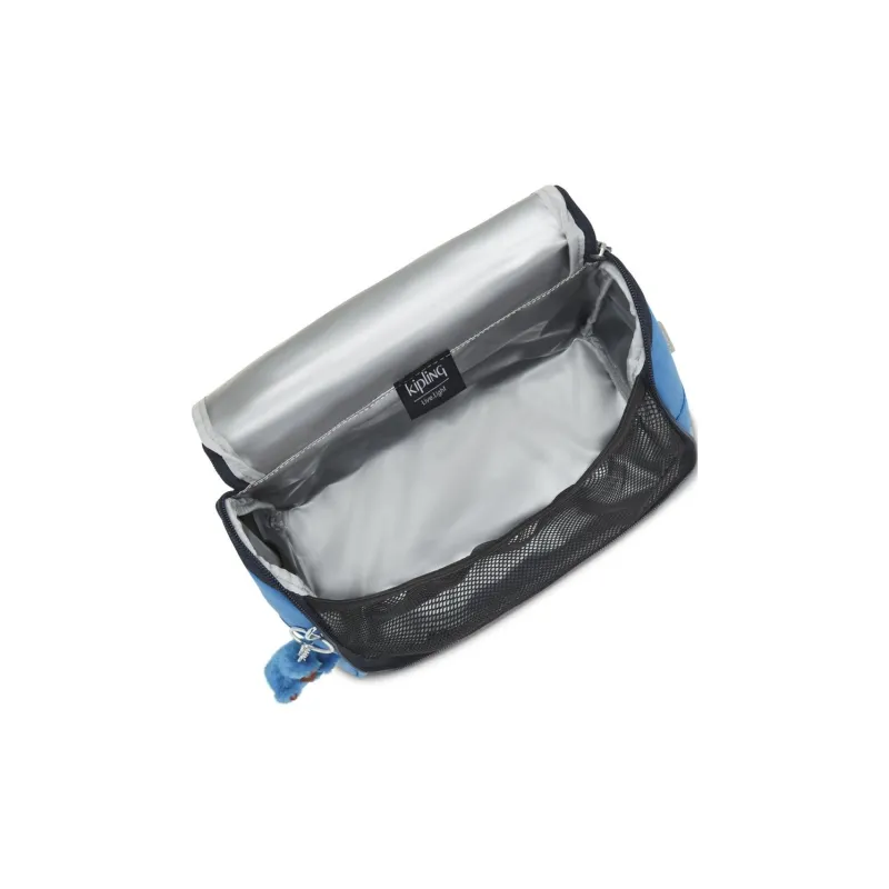 Kipling Polyamide Crossbody Handbag Large Size Unisex Lake Blue-3