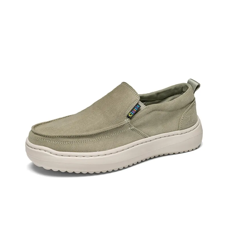 Kangaroo Head Breathable And Wear resistant Low Top Canvas Shoes Men's-1