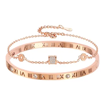 JUICY GRAPE Titanium Steel Bracelets Women's