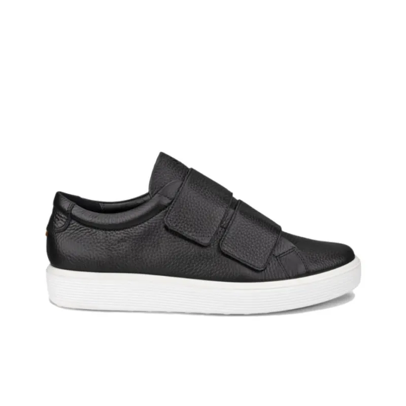 Ecco Low Top Skateboard Shoes Women's Black-1