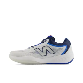 New Balance NB FuelCell 996v6 Abrasion Resistant Low Top Tennis Shoes Men's White Black Blue