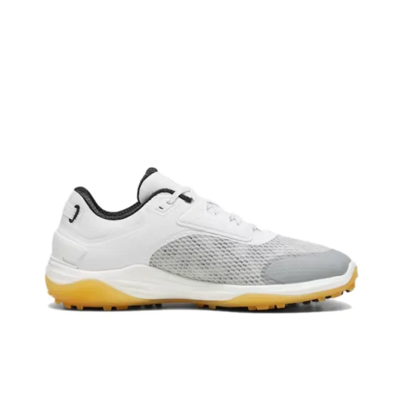 PUMA Shadowcat Nitro Anti Slip Wear Resistant Low Top Golf Shoes Men's White-1
