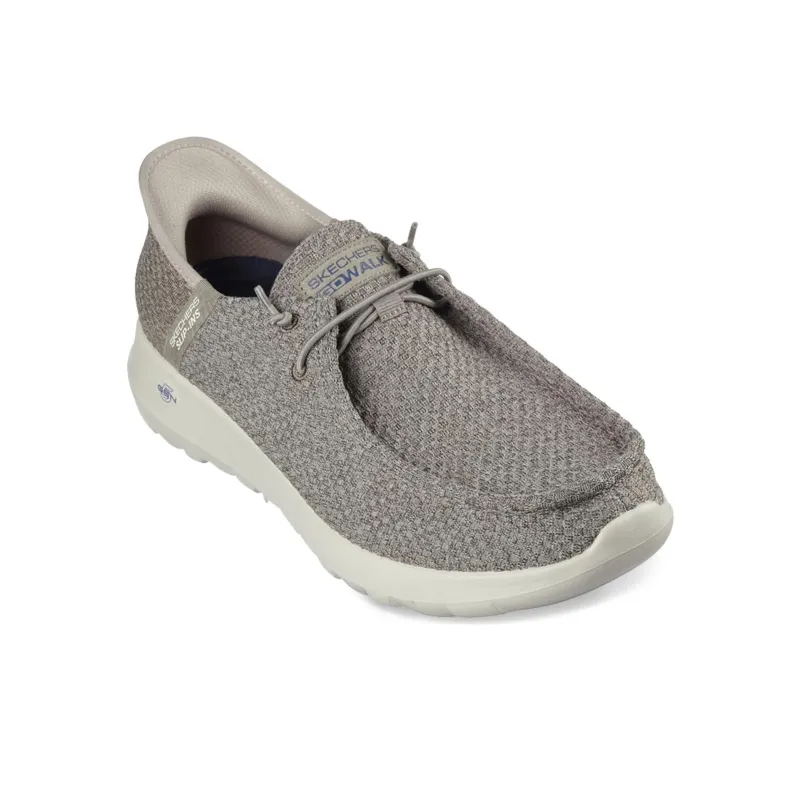 Skechers Slip Ins Durable Breathable Low Top Casual Shoes Men's Taupe-2