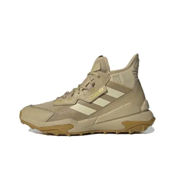 Adidas Terrex Hyperblue Mid Hiking Anti-Slip Wear-Resistant Mid-Top Casual Shoes Men's Khaki