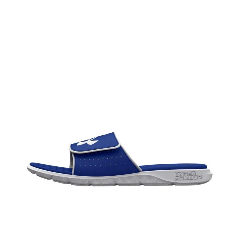 Under Armour Rubber Sole Slide Slippers Men's Blue-0