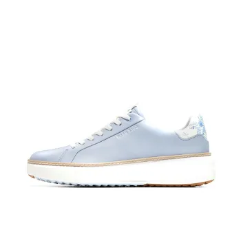 COLE HAAN Abrasion Resistant Low Top Skateboard Shoes Women's Aqua Blue