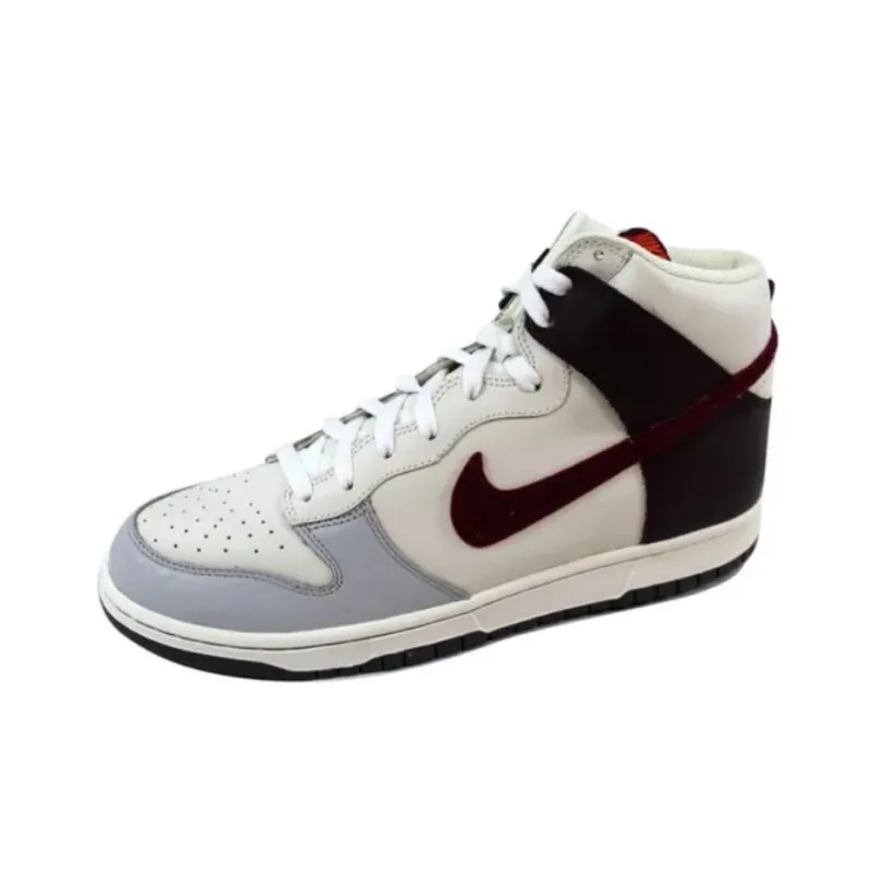 Nike Dunk High Neutral Grey/Deep Garnet Sail-2