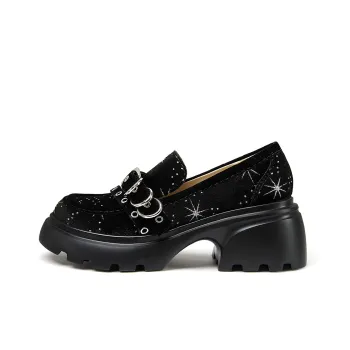 Lily Wei Loafers 6.5cm Women's Black