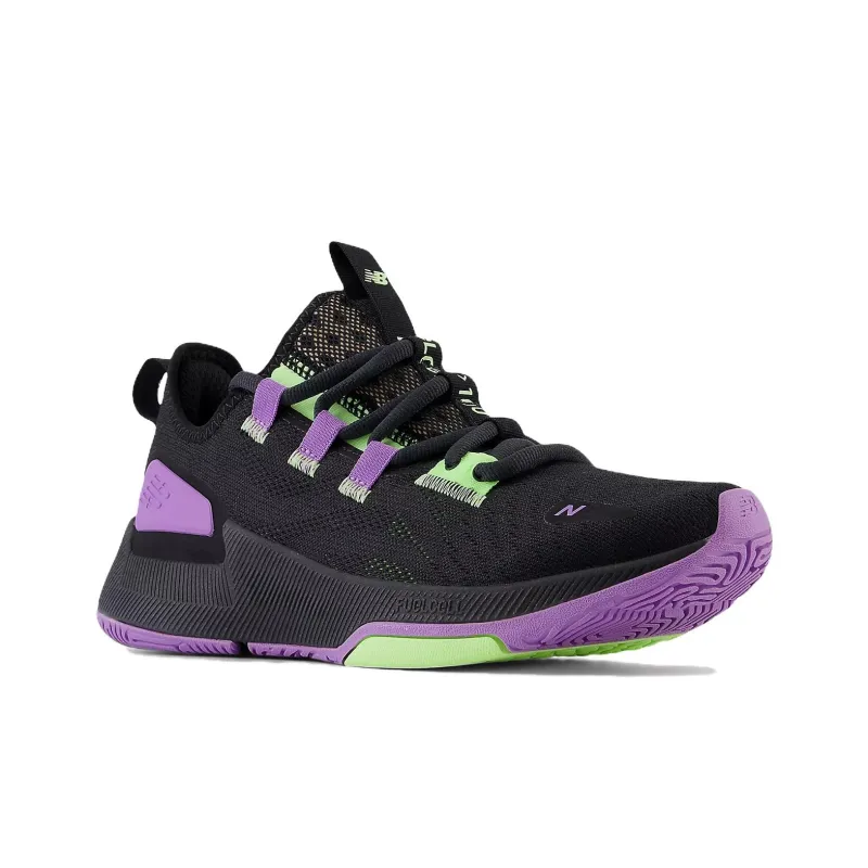 New Balance FuelCell Trainer V2 Anti Slip Wear Resistant Low Top Training Shoes Women's Black Purple-2