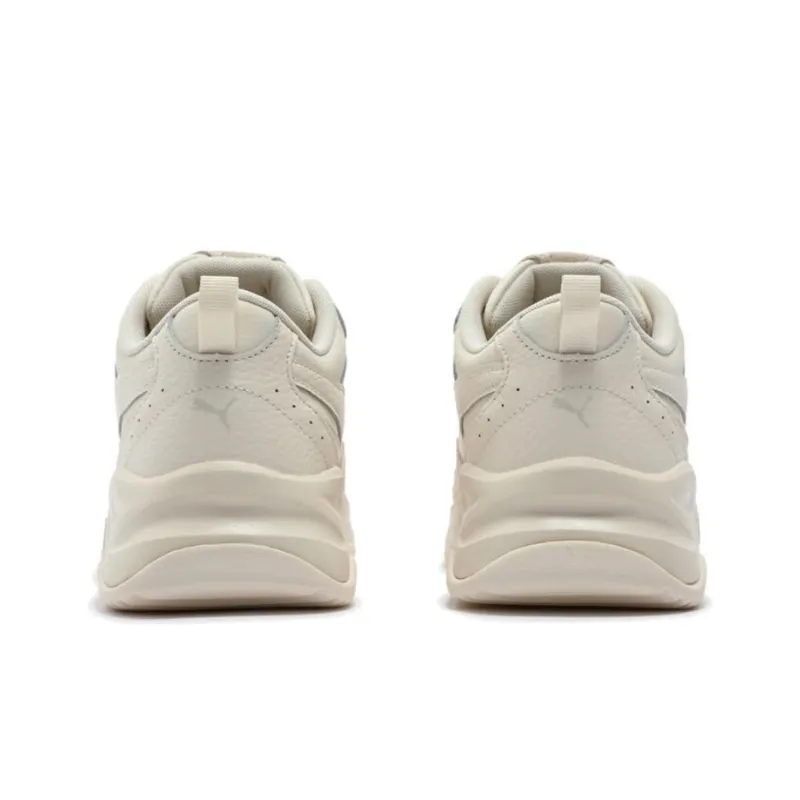 PUMA CILIA LUX Anti Slip Wear Resistant Low Top Casual Shoes Women's Ecru-3