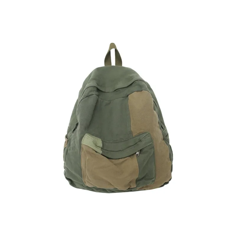 Huangmu Canvas Backpack Unisex Multicolor-0