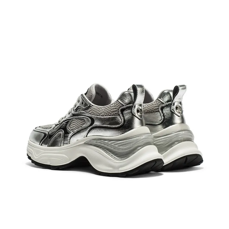 Coup De Foudre Cushioning Breathable Low-Top Chunky Sneakers Women's-3