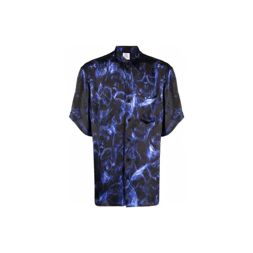 Vetements Shirts Unisex Blue