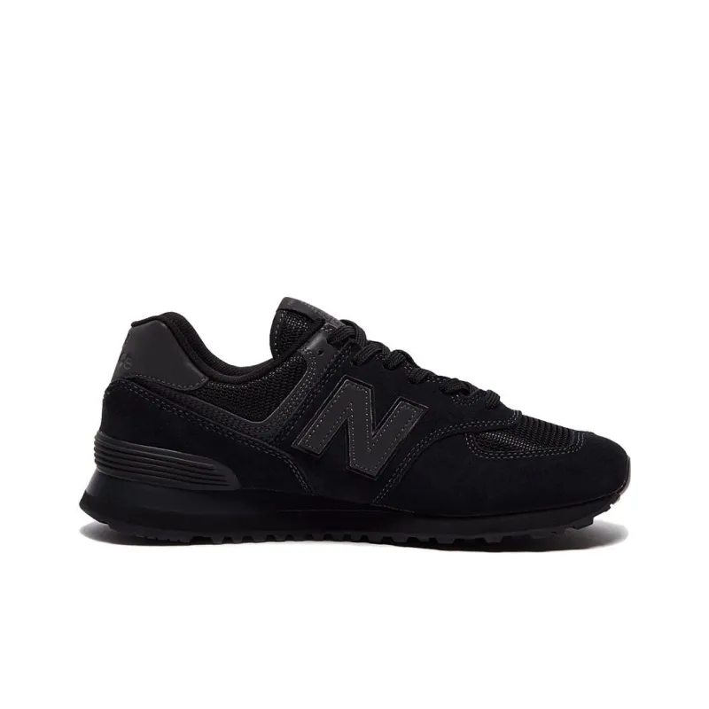 New Balance 574 Triple Black-1