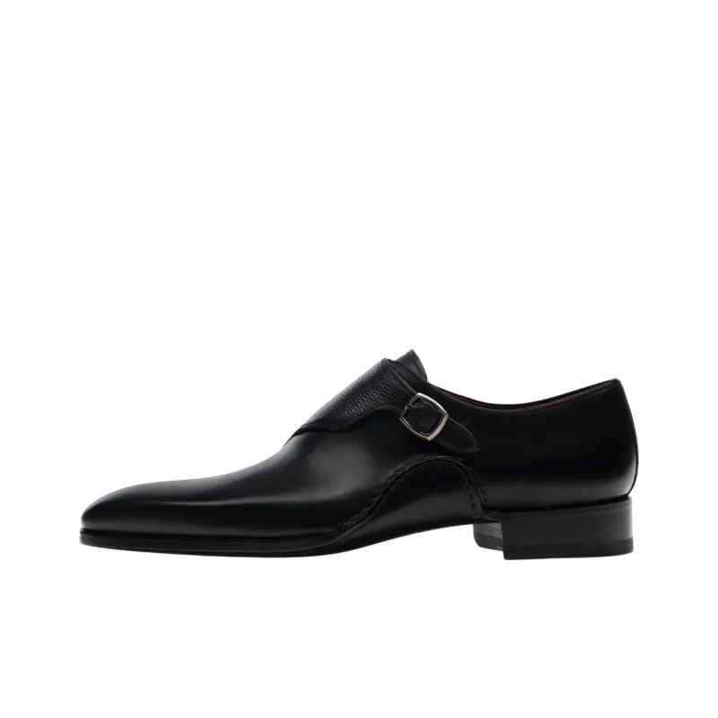 Magnanni Carver Dress Shoes Men's Black-0