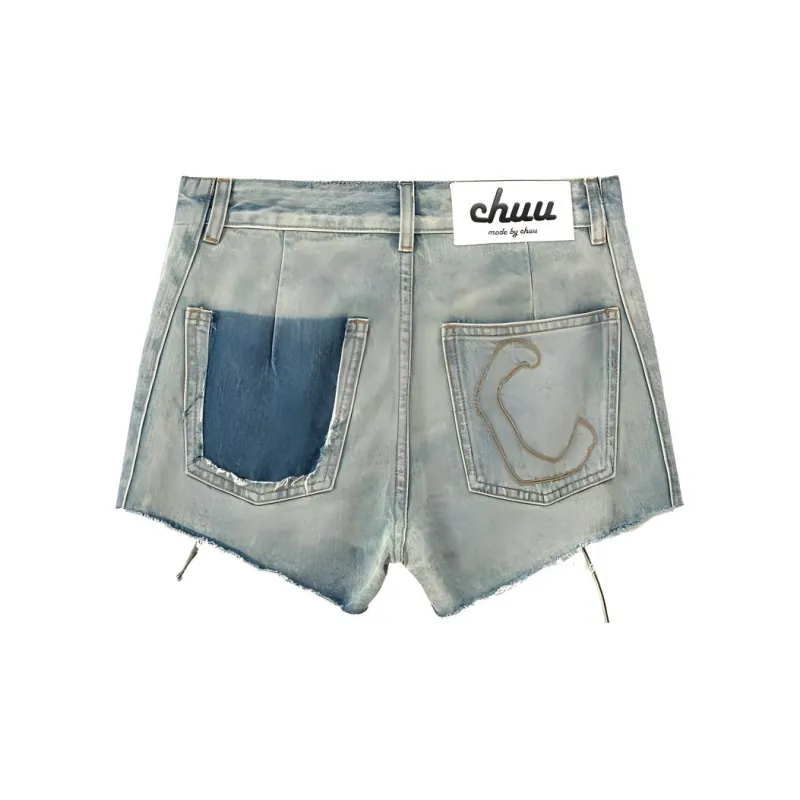 CHUU Denim Shorts Women's Denim Blue-1