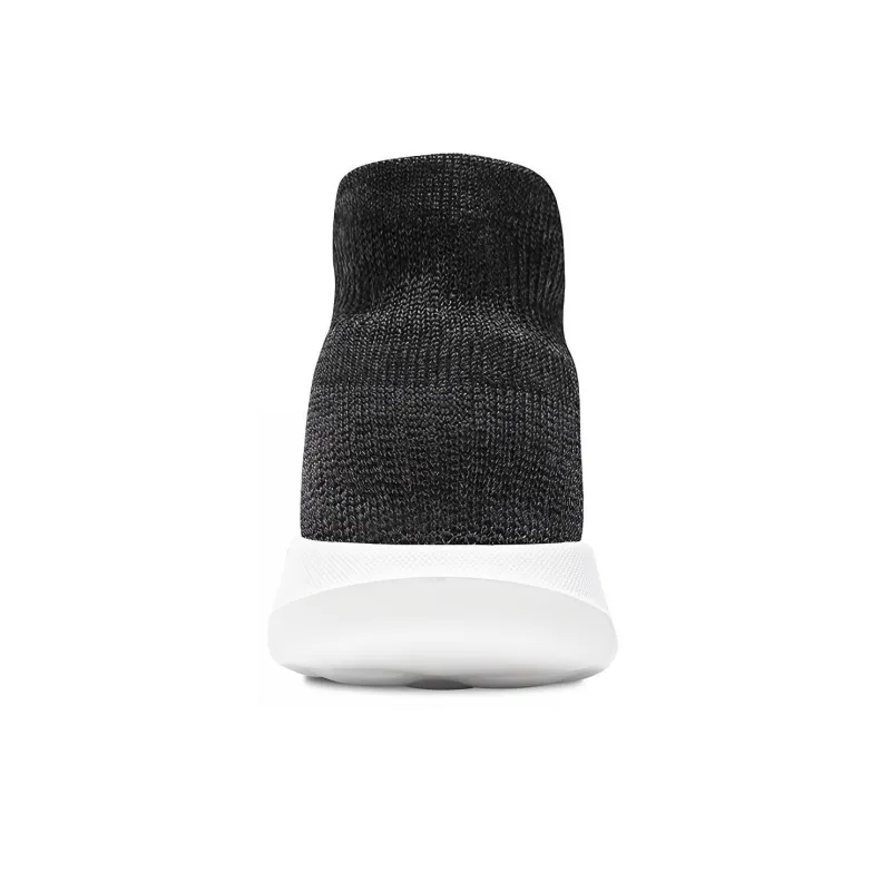 Skechers GO WALK Series Cushioning Anti-Slip And Wear-Resistant Low-Top Casual Shoes Women's Black White-3