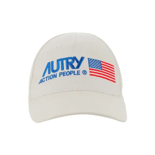 AUTRY Logo Embroidered Curved Peak Baseball Cap