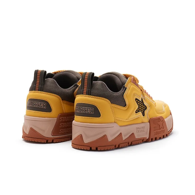 STARTER Vol Series Generation 2 Jigglypuff Shoes Puffy Sound Wave Low Top Skateboard Shoes Men's Yellow-4