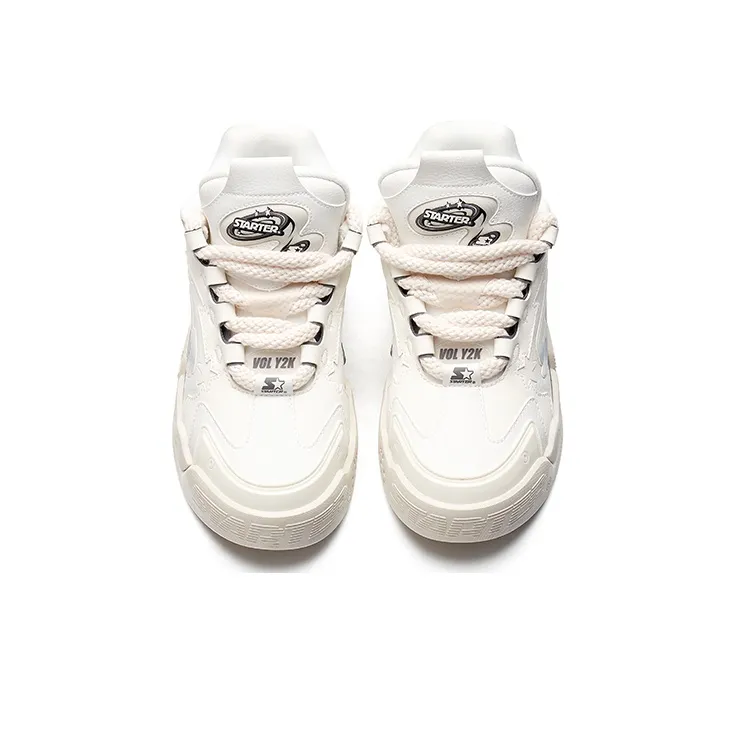 STARTER Vol Series Skateboard Shoes Men Low Top White-3