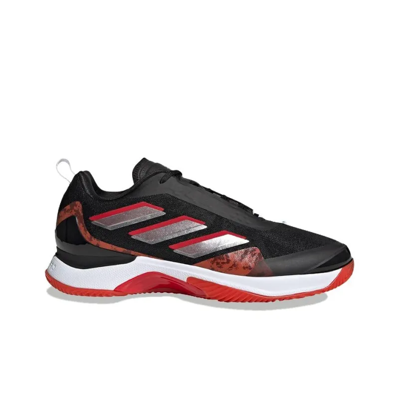 Avacourt Women's Adidas Clay Court 'Black Scarlet Women's-1
