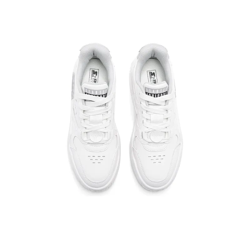 STARTER Vol Lightweight Wave Sneakers Lightweight And Wear resistant Low Top Skateboard Shoes Men's White-3