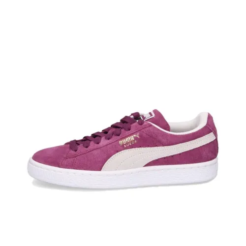 PUMA Suede Skateboard Shoes Unisex Low-Top Purple