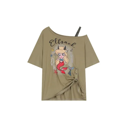 ELF SACK T-Shirts Women's Merman Brown