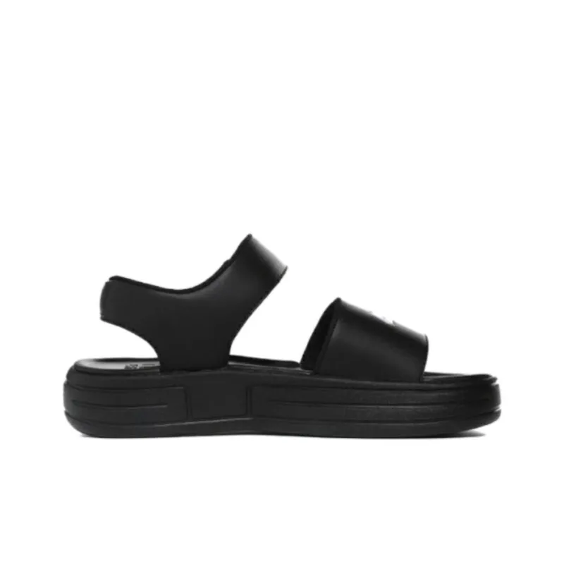 FILA Court Sd Beach Sandals Unisex Black Korean Style-1
