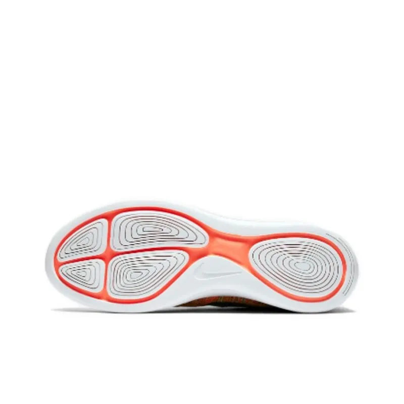 Nike LunarEpic Flyknit Low Hyper Orange Multi Color-4