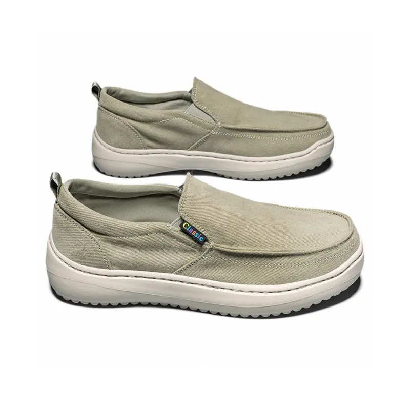 Kangaroo Head Breathable And Wear resistant Low Top Canvas Shoes Men's-3