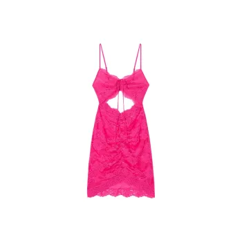 Victoria's Secret SEXY KI Nightgown Women's Barbie Pink