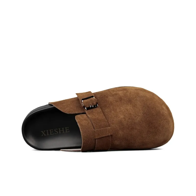 XIE SHE Abrasion Resistant Slip Resistant Wrap toe Slippers Unisex-8