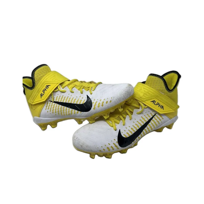 Nike Alpha Menace Pro 2 Mid White Opti Yellow-2