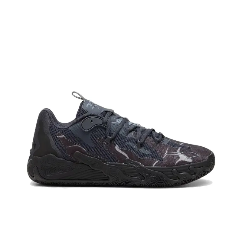 PUMA LaMelo Ball MB.03 Lo Black Strong Grey-1