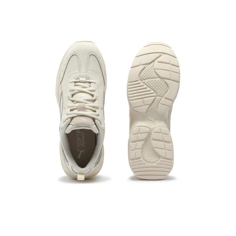 PUMA CILIA LUX Anti Slip Wear Resistant Low Top Casual Shoes Women's Ecru-4