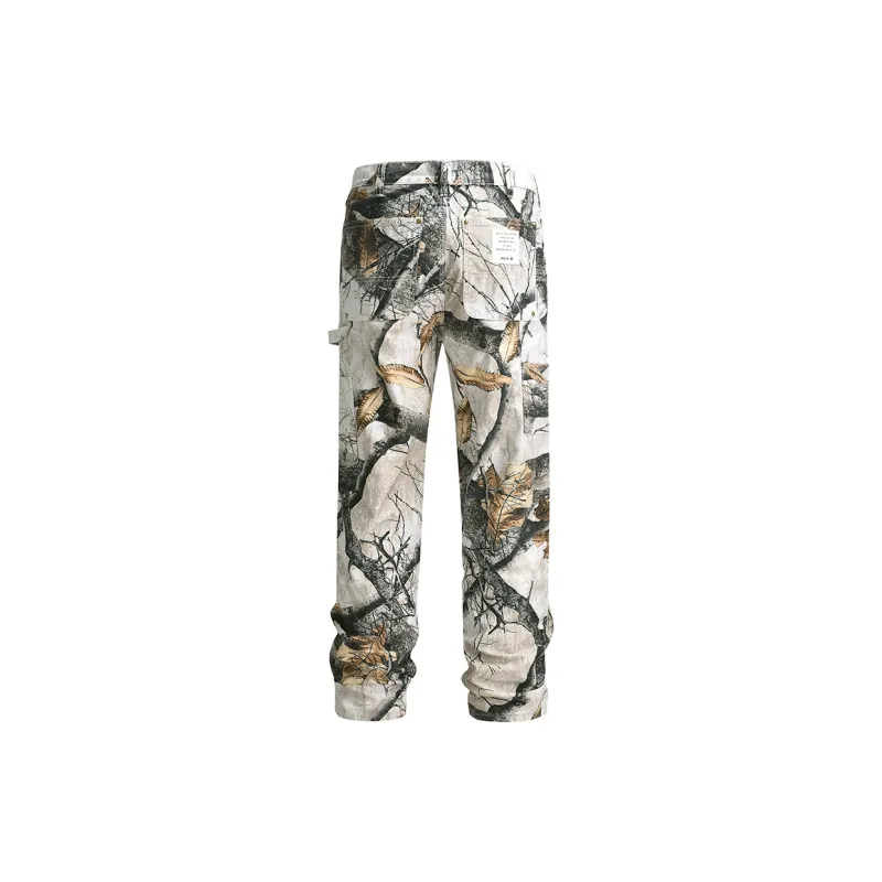 Unblank Cargo Pants Unisex White-2