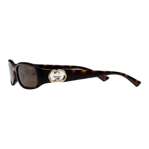 GUCCI Rectangle Frame Sunglasses