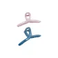 2-Piece Set, Jelly Pink+Blue Ribbon Clip 13cm