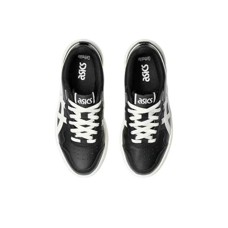 Asics JAPAN S Anti Slip Wear Resistant Low Top Casual Shoes Unisex Black White-3