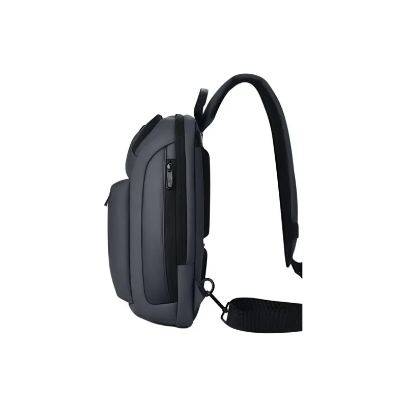 SEPTWOLVES Fabric Sling Bag, Fanny Pack, Shoulder Bag, Crossbody Bag Regular Men's Black-3