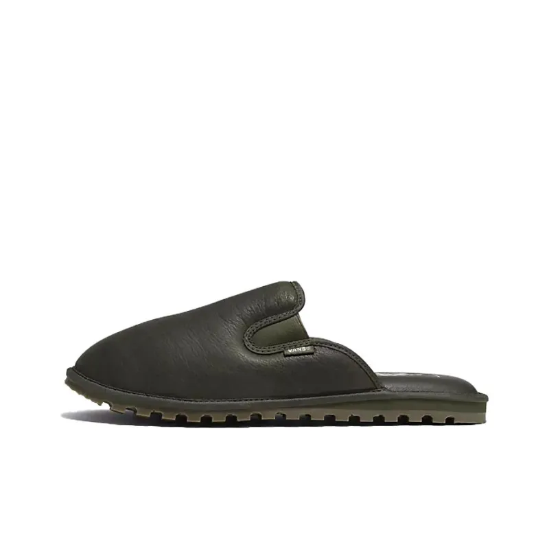 Vans Mountain Mule Vansguard Leather Shoes 'Green'-0