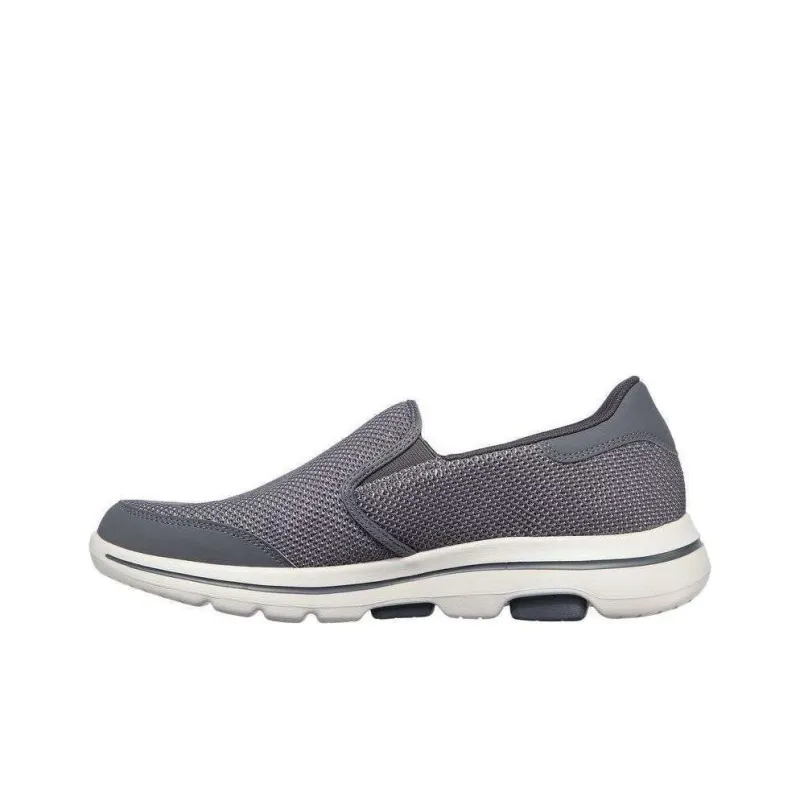 Skechers Go Walk 5 Cushioning, Breathable, Supportive, Rebound Low Top Casual Shoes Men's Gray-0