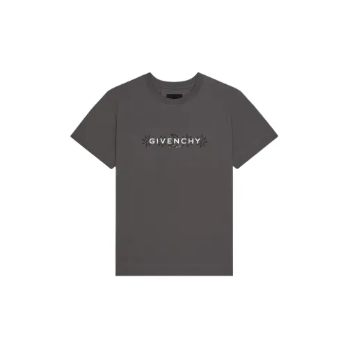 Givenchy T-Shirts Men Red Wood Color