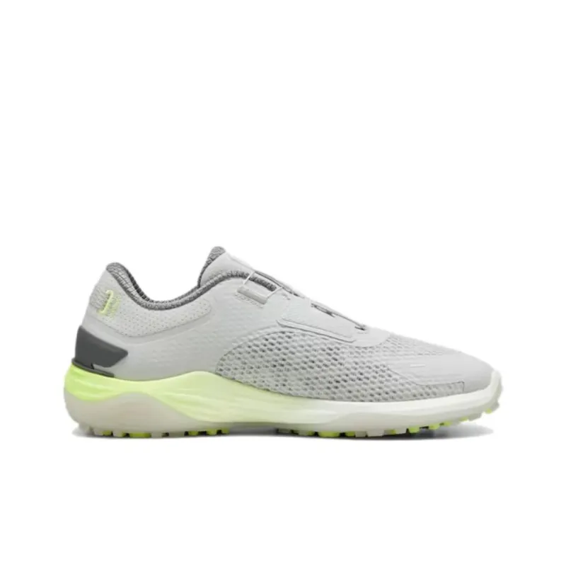 PUMA Shadowcat Nitro Disc Anti Slip Wear Resistant Low Top Golf Shoes Men's White Green-1