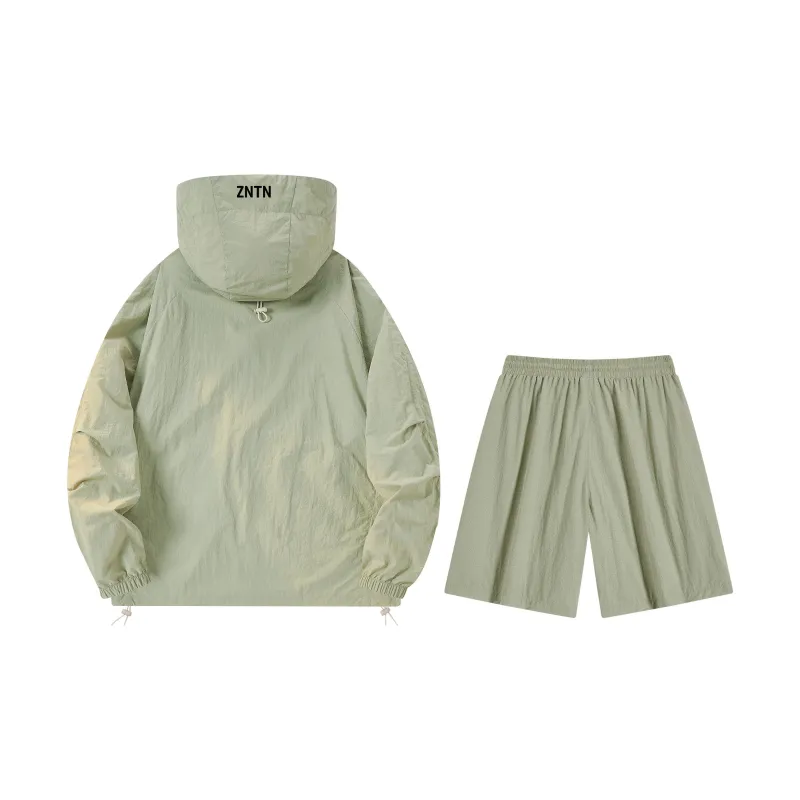 ZNTN Casual Suit Unisex Two Piece Set-5