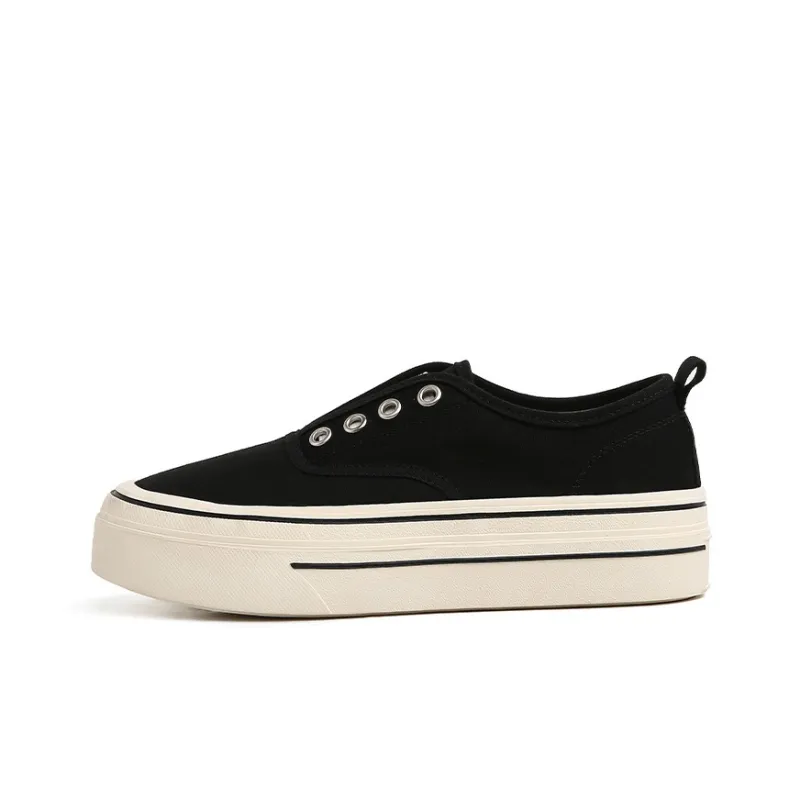 CHRISTINE SHEII Low-Top Canvas Shoes Women's-5