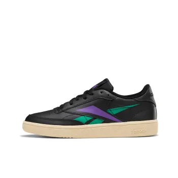 Reebok Club C 85 Black/Purple Women's